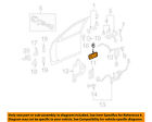 10370352 Door Oem Handle Left Gm Sts-interior Cadillac 05-11