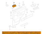 Fvc500360wwe Door Sport-interior Oem Range 06-09 Rover Handle Land