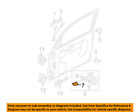 Ec0159330p Door Tribute-interior Handle Oem 01-04 Left Mazda