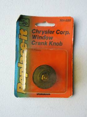 701-820 Dorman Window Crank Knob Fits Chrysler