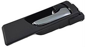 79829 Dorman Interior Door Handle Rear Right Chrome Lever Black Housing