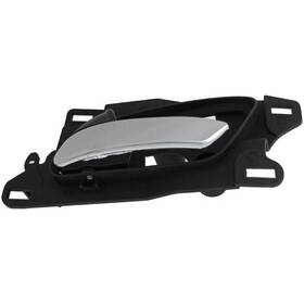 81762 Dorman Interior Door Handle Front Left Chrome Lever/black Housing