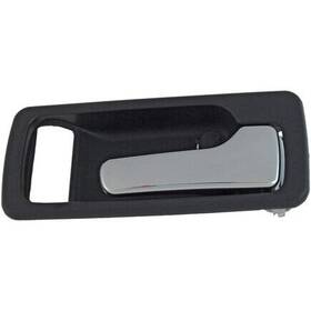 92448 Dorman Interior Door Handle Front Right Without Power Lock Chrome/black