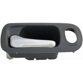 92690 Dorman Interior Door Handle Front Left Chrome/gray Graphite
