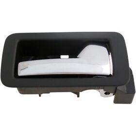 96491 Dorman Interior Door Handle Rear Right Chrome And Black