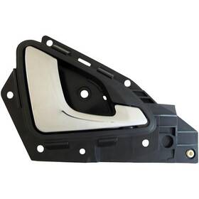 96500 Dorman Interior Door Handle Front Right Chrome And Black