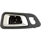 96505 Dorman Interior Door Handle Front Left Chrome And Dark Grey