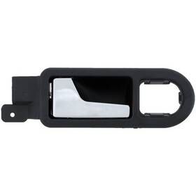 96581 Dorman Interior Door Handle Front Left Chrome And Black