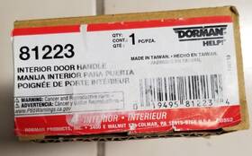 81223 Dorman/help Interior Door Handle Fits 00-06 Toyota Tundra