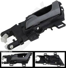 81888 Dorman/help Interior Door Handle Front Left Silver Lever/black Housing