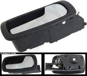 88660 Dorman/help Interior Door Handle Rear Right Kit Chrome Lever Black Housing