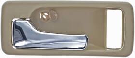 92453 Dorman/help Interior Door Handle Front Left Without Power Lock Chrome/beige