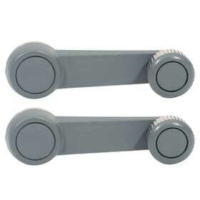 Da82559802s Driveaxleparts 2pcs Window Winder Crank Handle Left And Right Gray Fits 2008-2011 Ford Focus