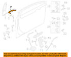 Ds7z5422405baptm 2013 Left Oem Ford Door Fusion- Handle