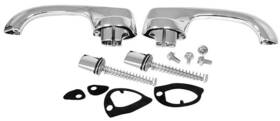M1392wb Dynacorn Outside Door Handles Kit Pair 1970-72 Chevelle With Buttons