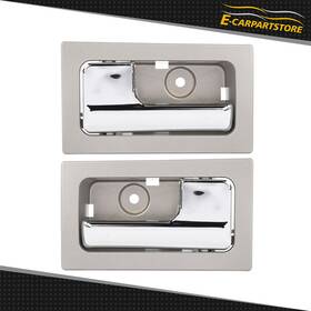 Ec829641s01 E-carpartstore 2pcs Inside Inner Door Handles Driverpassenger For 09-14 Ford F-150 Lobo