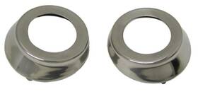 E6556 Ec Products 1963-1964 Corvette Spacer Window Crank Handle Stainless Steel Pair