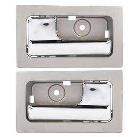 E82964101cp Eccpp 2x Interior Door Handles Fits Ford F-150 Lobo 09-14 Chrome Front/rear Left Right