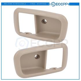Hk82964701u Eccpp 2x Front Left Right Side Interior Door Handle Bezels Fits Toyota Tundra 00-06