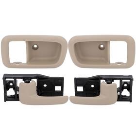 Hk82965301u Eccpp Rear Left Right Side Inside Door Handle And Bezel Fits Toyota Tundra 2000-2006