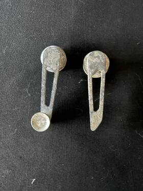 00-8508-0 Empi Billet Style Door Handles Vw Bug Ghia Square Back 90s