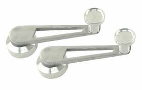 00-8510-0 Empi 8510 - Billet Window Cranks Pair For Vw Bug/beetle Ghia Baja All Years