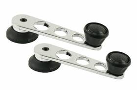 11-4521-b Empi Cal-look Window Crank Pair Fits Vw Type 1 Bug Ghia 1968-on