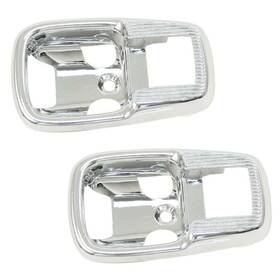 113837239bc Empi Door Pull Chrome Plastic Pair Fits Vw Bug T-1 67-79 Ghia 64-74 Bus 68-79