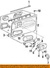 F8cz6322667cac Escort Oem 98-03 Left Handle Ford Door-pull