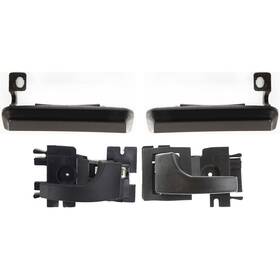 14465571 Evan-fischer Exterior Door Handle Kit For 1984-1988 Ford Bronco Ii Front Left And Right Side