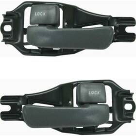 14858890 Evan-fischer Interior Door Handle For 93-98 Toyota T100 Set Of 2 Front Black Plastic