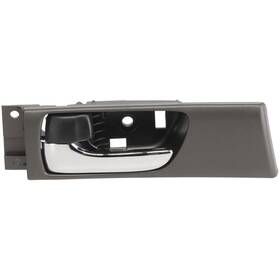14862378 Evan-fischer Door Handle For 2004-2006 Lexus Es330 Sedan Rear Left Black With Chrome Lever