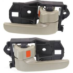 14875933 Evan-fischer Door Handle Set For 1997-2001 Toyota Camry Front Or Rear Light Gray Plastic 2pcs