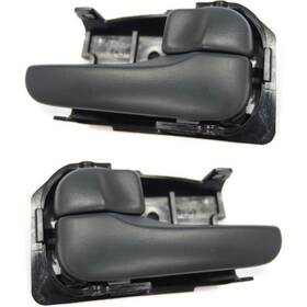 14885922 Evan-fischer New Door Handles Set Of 2 Front Or Rear Driver And Passenger Side Black Lh Rh Pair