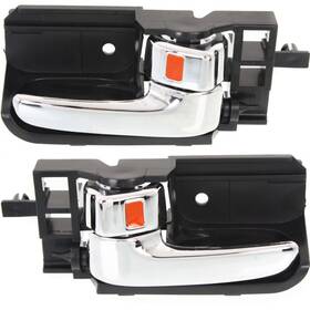 17801397 Evan-fischer Set Of 2 Interior Door Handles Front And Rear Driver Passenger Side For Tc Xa Pair