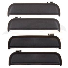 10404957 Everpartstorecs 4pcs Black Exterior Door Handles For 1995-1998 Toyota Tercel 1.5l Fits 77651