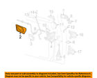 F37z1021819a Oem Ford Ranger-interior Handle 93-03 Left Door