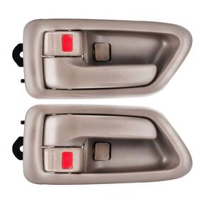 F-11163-fba Faersi 2pcs Inside Interior Door Handle Front Rear Driver Passenger Side Rep