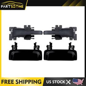 Ft830975168g Fitting Partszone 2 Inside And Outside Door Handles For Ford Explorer Sport Trac Driver Passenger