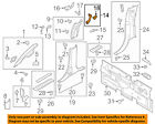 Fl3z1631406ac Ford Oem 15-16 F-150 Interior-handle