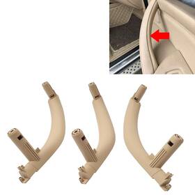 Flashbuyeasy 512300543809 3x Interior Inside Door Pull Handle Trim Cover For Bmw X5 X6 F15 F16 14-18 Beige
