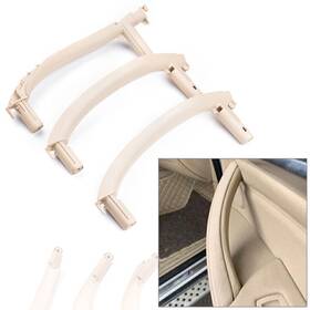 Flashbuyeasy 550749144201 3x Interior Inside Door Pull Handle Trim Cover For Bmw X5 X6 F15 F16 14-18 Beige
