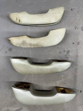 C0ab-6424140-kz Fomoco 1960 1961 1962 Ford Galaxie 500 Interior Door Pull Arm Rests Front Armrests Trim