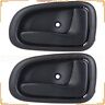 9994008 For 1993-1997 Toyota Corolla Geo Prizm 2pcs Black Interior Door Handles Right