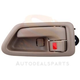 Au802204s01 For 97-01 Camry Interior Rear Front Left Driver Side Beige Inside Door Handle