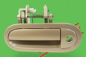 1080-1000 Ford 2002-2005 Thunderbird Tbird Left Driver Door Handle Exterior Gold Oem