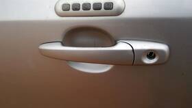 129-00729bl Ford Driver Door Handle Exterior Assembly Front Fits 07-10 Edge 272480