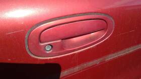 129-00733r Ford Passenger Door Handle Exterior Painted Coupe Fits 00-03 Escort 253021