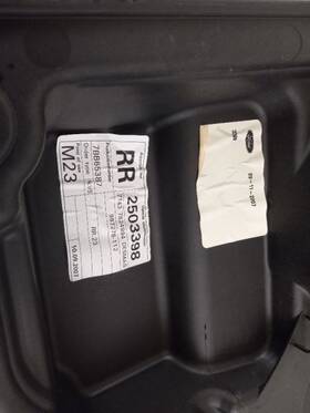 229.fd1407 Ford 2007 Edge Rear Right Inner Door Panel With Interior