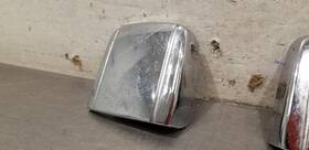 229.fd1n74 Ford 1974 Ranchero Gt Interior Door Trim Panel Set Pair Chrome